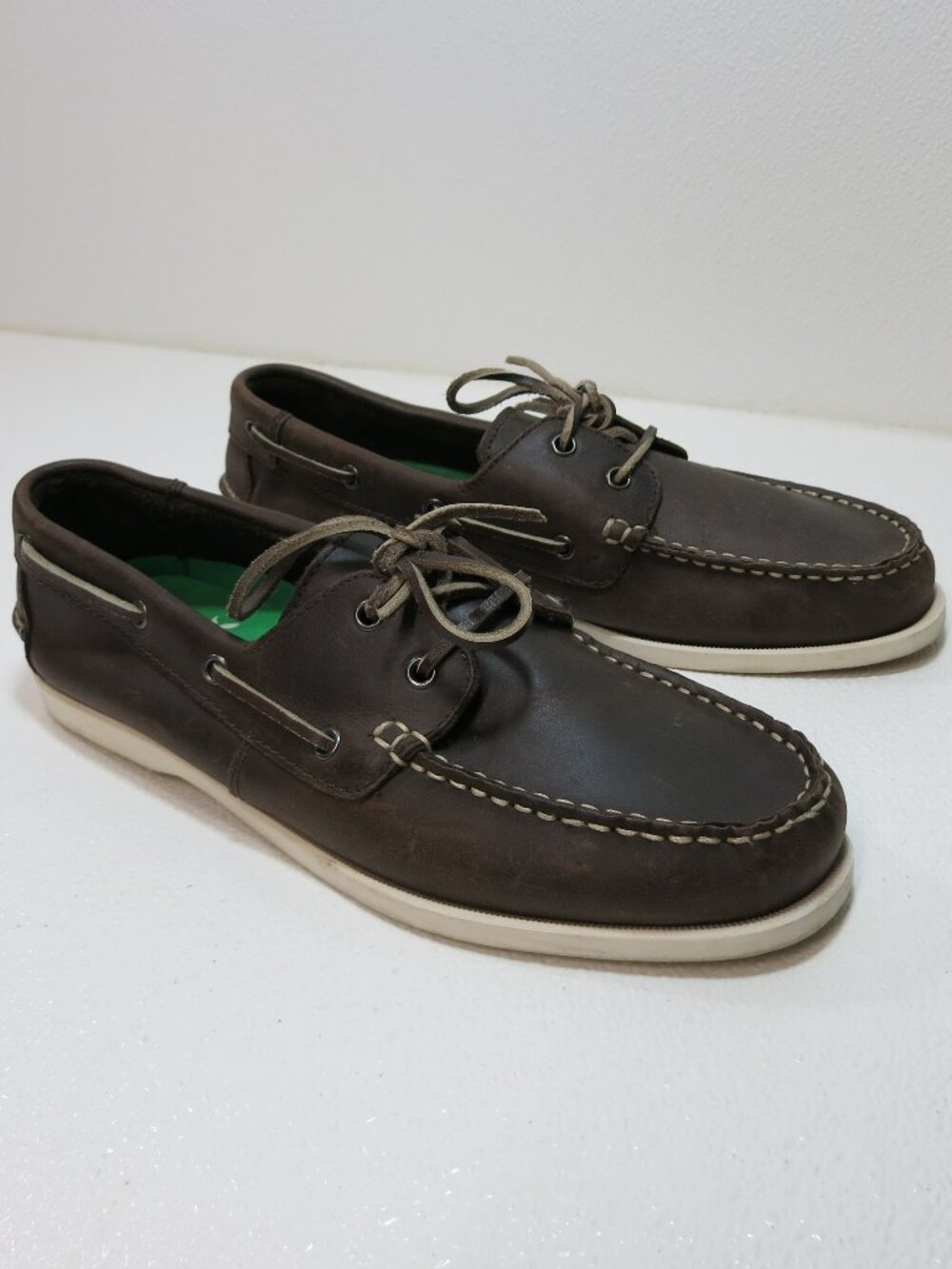 American Eagle Outfitters Men's Boat Deck Leather Comfortable Shoe Size 12